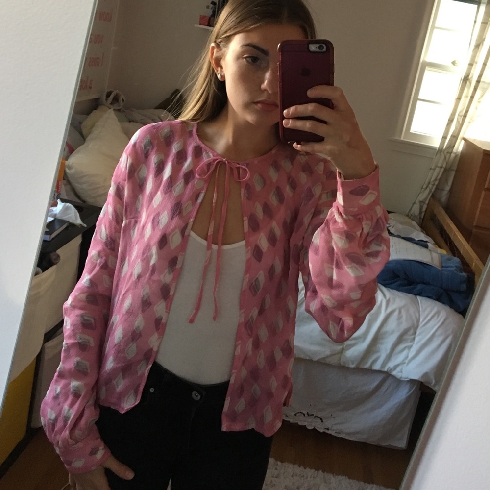 NWT Opening Ceremony Satin Blouse